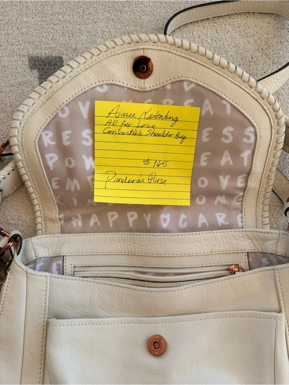 Aimee Kestenberg all for love satchel